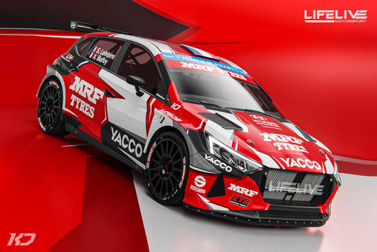 Stéphane Lefebvre zpět v ERC s MRF Tyres