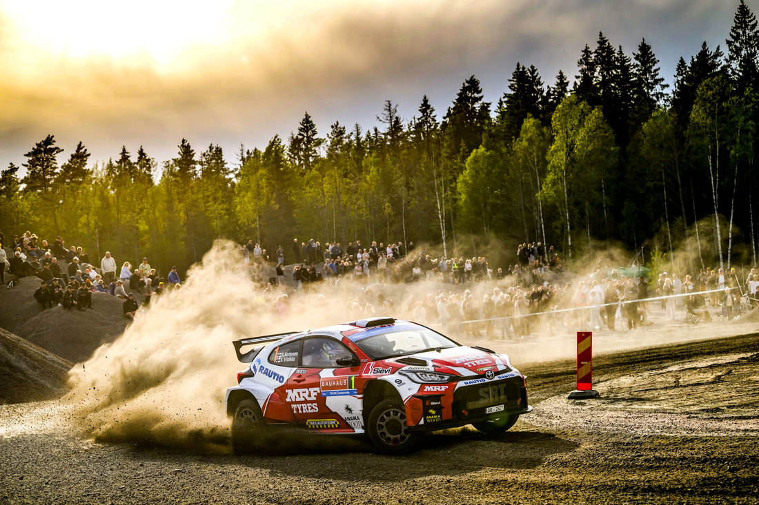 MRF ve vedení šampionátu ERC - Rally of Scandinavia 2025